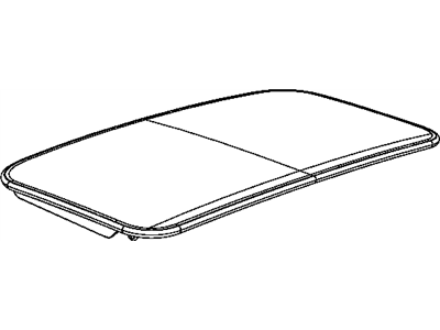 Mopar 5183171AB Glass-SUNROOF