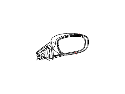 2022 Dodge Charger Car Mirror - 1TG41DX8AK