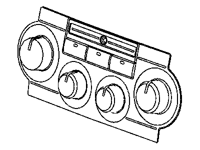 Mopar 55111009AF Heater Air Conditioner Climate Control