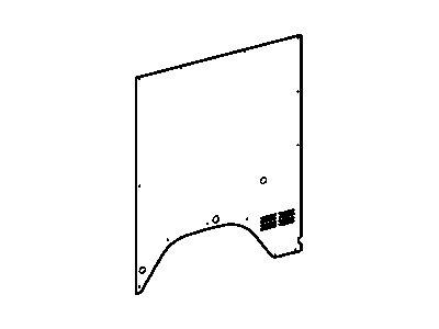 Mopar 5131856AA Panel-Quarter Trim