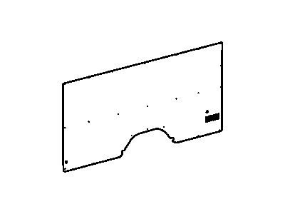 Mopar 5104287AA Panel-Quarter Trim