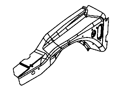 Mopar 5076511AD Beam-Outer Load Path