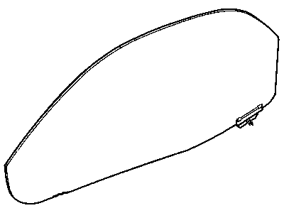 Mopar 4865617AB Glass-Front Door