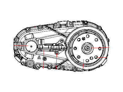 2008 Dodge Nitro Transfer Case - 52853452AB