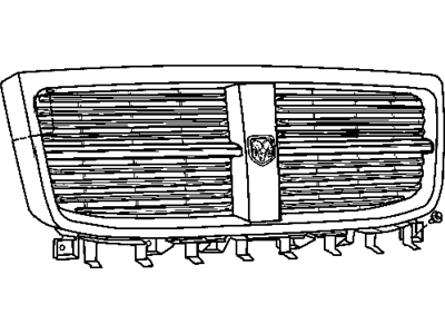 Mopar 55364744AA Bracket-Grille