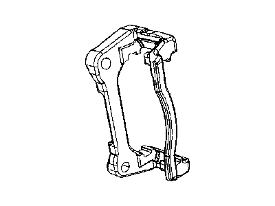 Mopar 68044865AA Adapter-Disc Brake CALIPER