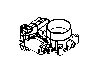 2019 Jeep Renegade Throttle Body - 4891970AC