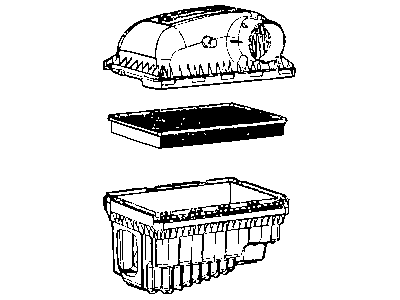 2011 Ram 1500 Air Filter Box - 68048000AA