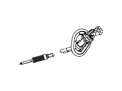 Mopar 55351300AE Intermediate Shaft