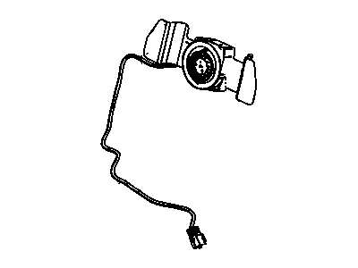 Mopar 4610262AC Blower-Seat Back