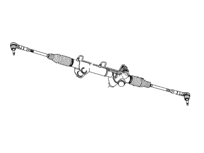 2004 Dodge Ram 1500 Rack And Pinion - R0400254