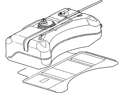 Mopar 4848940AB Shield-Fuel Tank Heat