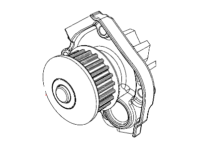 Mopar 68291913AA Water Pump