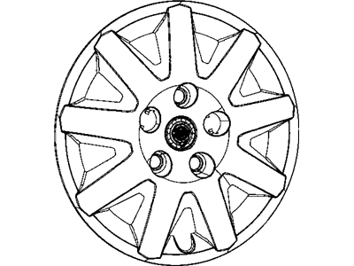 Mopar 4743813AC Wheel Cover