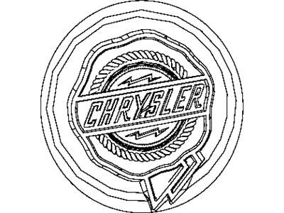 Chrysler Town & Country Wheel Cover - 1LB74SZ7AA