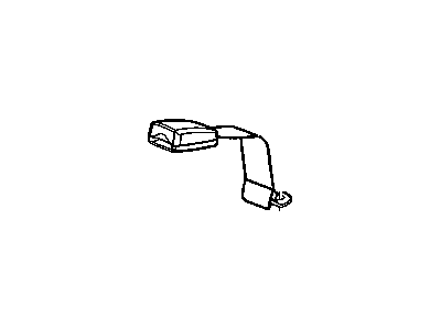 Mopar 5HQ581D5AA Rear Inner Seat Belt