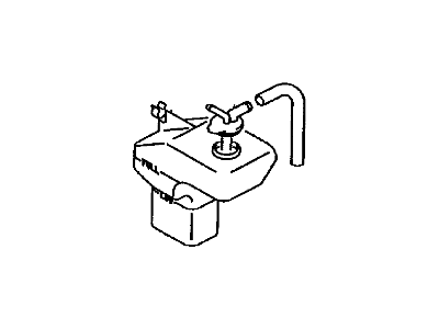 2005 Chrysler Sebring Coolant Reservoir - MR212510