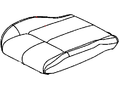 Mopar 5NX60DX9AA Front Seat Cushion Cover