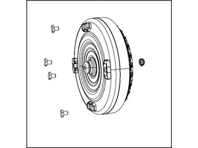 2008 Dodge Grand Caravan Torque Converter - 68103529AA