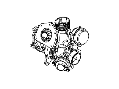 Mopar 4884820AD TURBOCHGR