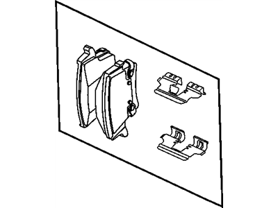 Chrysler 300 Brake Pad - V2012560AD