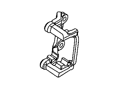 Dodge Challenger Brake Caliper Bracket - 5137687AA