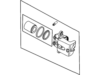 Mopar 5142562AA CALIPER-Disc Brake