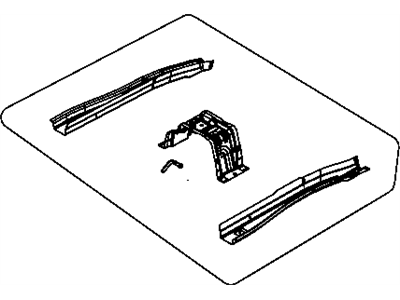 Mopar 5155111AD Rail-Front Floor Pan