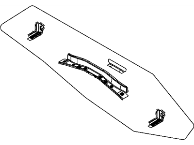 Mopar 5076242AA CROSMEMBE-Rear Seat