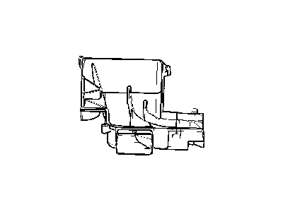 Mopar 5061405AA Duct-Floor