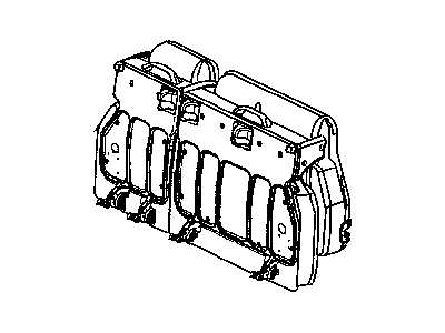 Mopar 5073248AA Pivot-Rear Seat