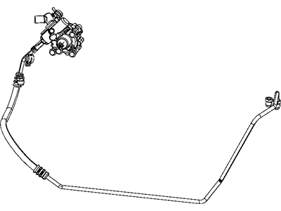 Mopar 52059900AD Line-Power Steering Pressure