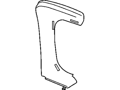 Mopar 5GH12XDVAD Panel-Rear Door