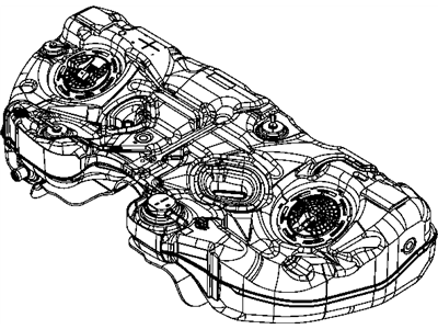 Mopar 68102695AA Fuel Tank