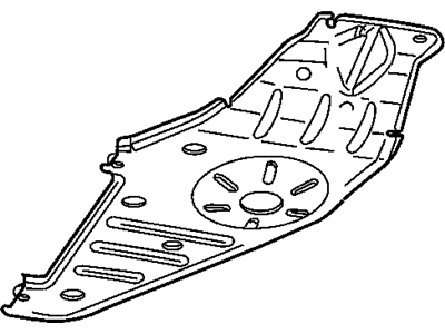 Mopar 52058922 Shield-Transfer Case