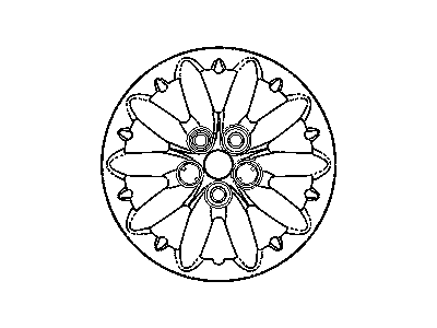 2004 Chrysler Concorde Wheel Cover - TW11PAKAA