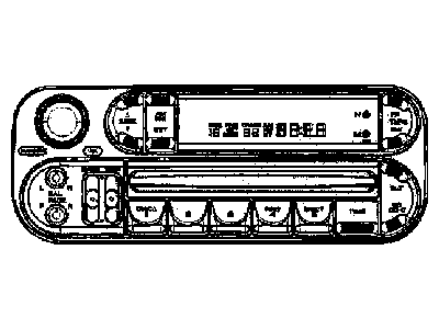 Mopar 5064038AA Radio-AM/FM With Cd And EQUALIZER