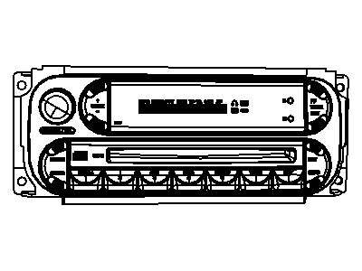 Mopar 5064575AA Radio-AM/FM With Cd And EQUALIZER