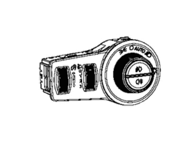 2020 Jeep Renegade Headlight Switch - 7BU84LXHAA