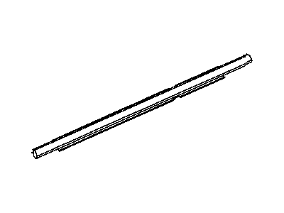 Mopar 5074167AA WEATHERSTRIP-Rear Door Belt