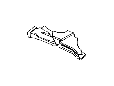 Mopar 4758924 Duct-Heat Distribution-Rt