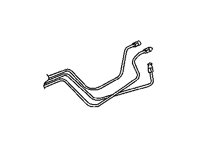 2002 Chrysler PT Cruiser Brake Line - 5017686AA