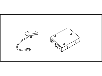 Mopar 82209764AB Receiver-SATELITE