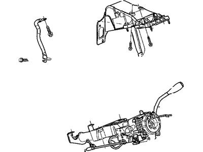 Dodge Dakota Steering Column - 4690662AF