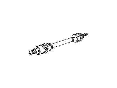 Mopar 4593448AA Axle Half Shaft