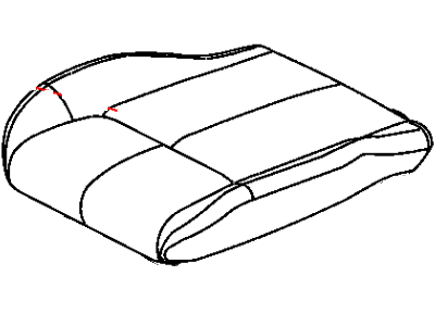 Mopar 5VU50HL1AA Front Seat Cushion Cover