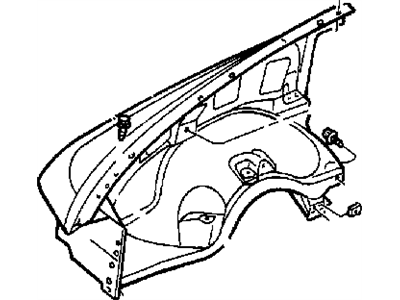 Mopar 55255030AD Fender