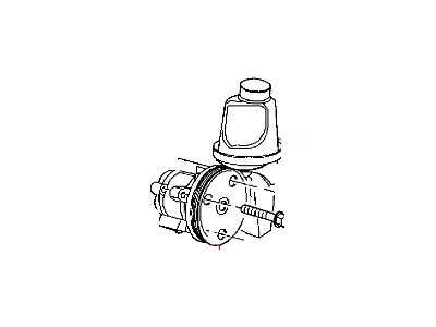Mopar 52855925AC Power Steering Pump And Pulley