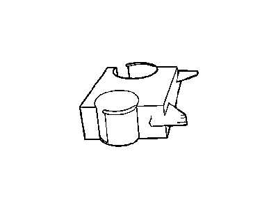 Mopar 5003198AA CUPHOLDER-CUPHOLDER