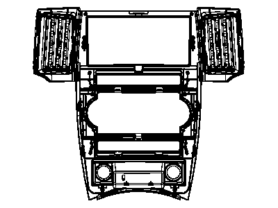 Mopar 1DE913AAAG Bezel-Instrument Panel